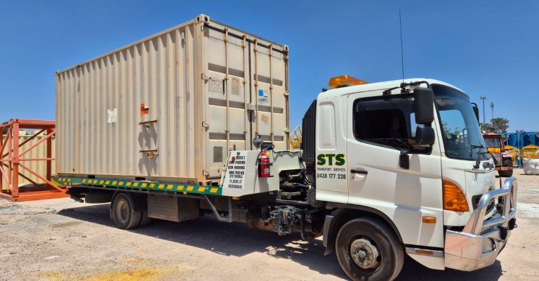 Truck with Container loaded